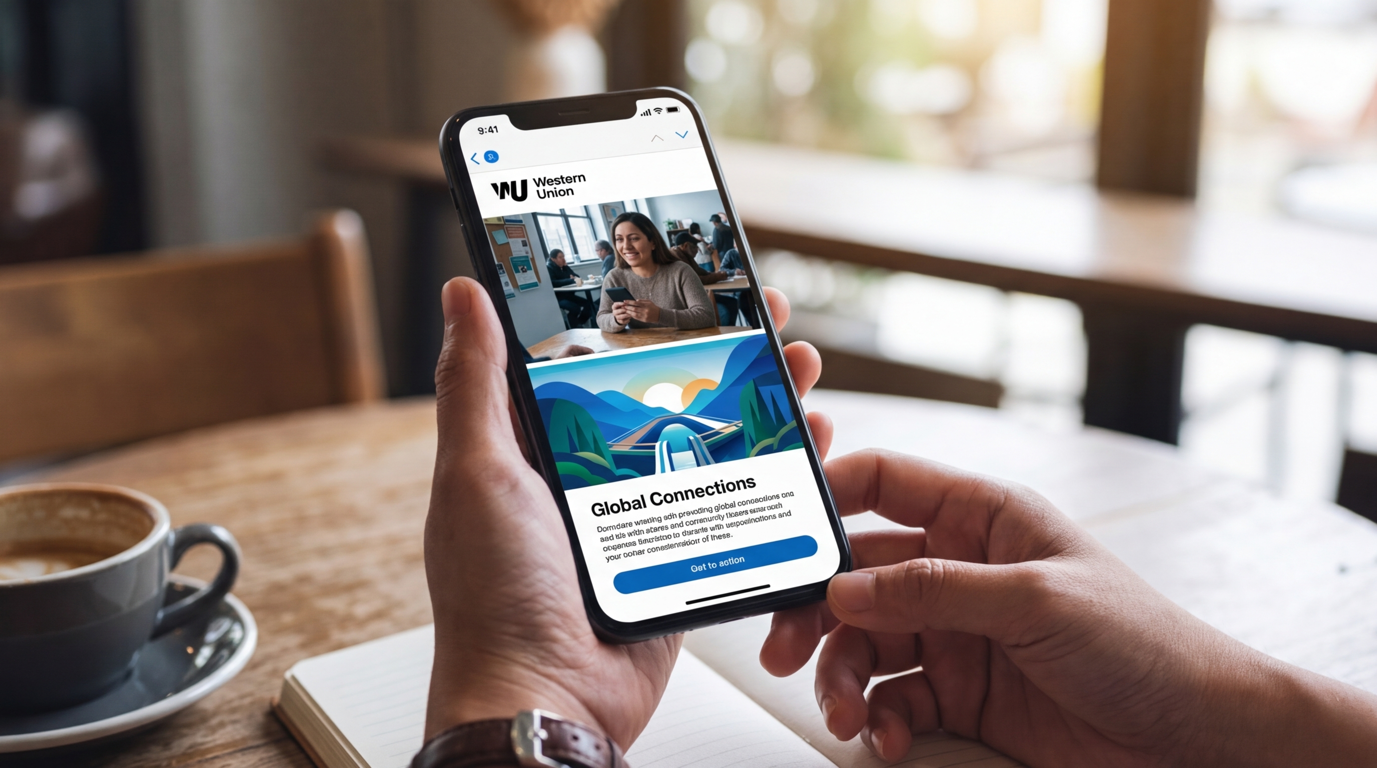 Email Newsletter mockup