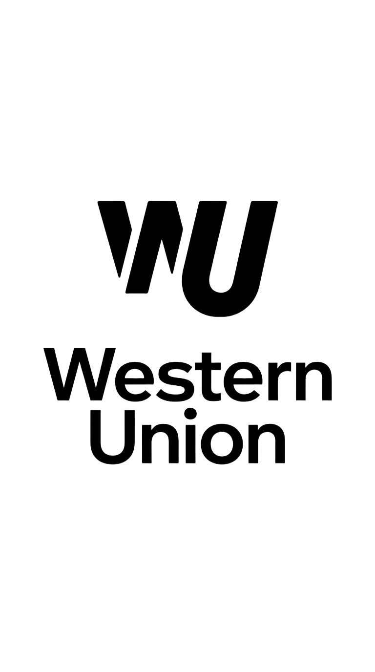 Western Union logo - Vertical