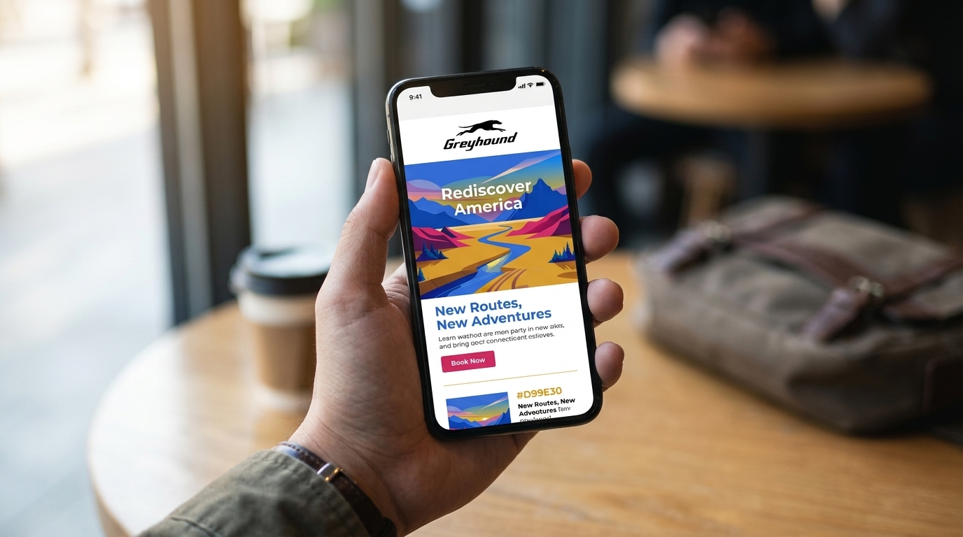 Email Newsletter mockup