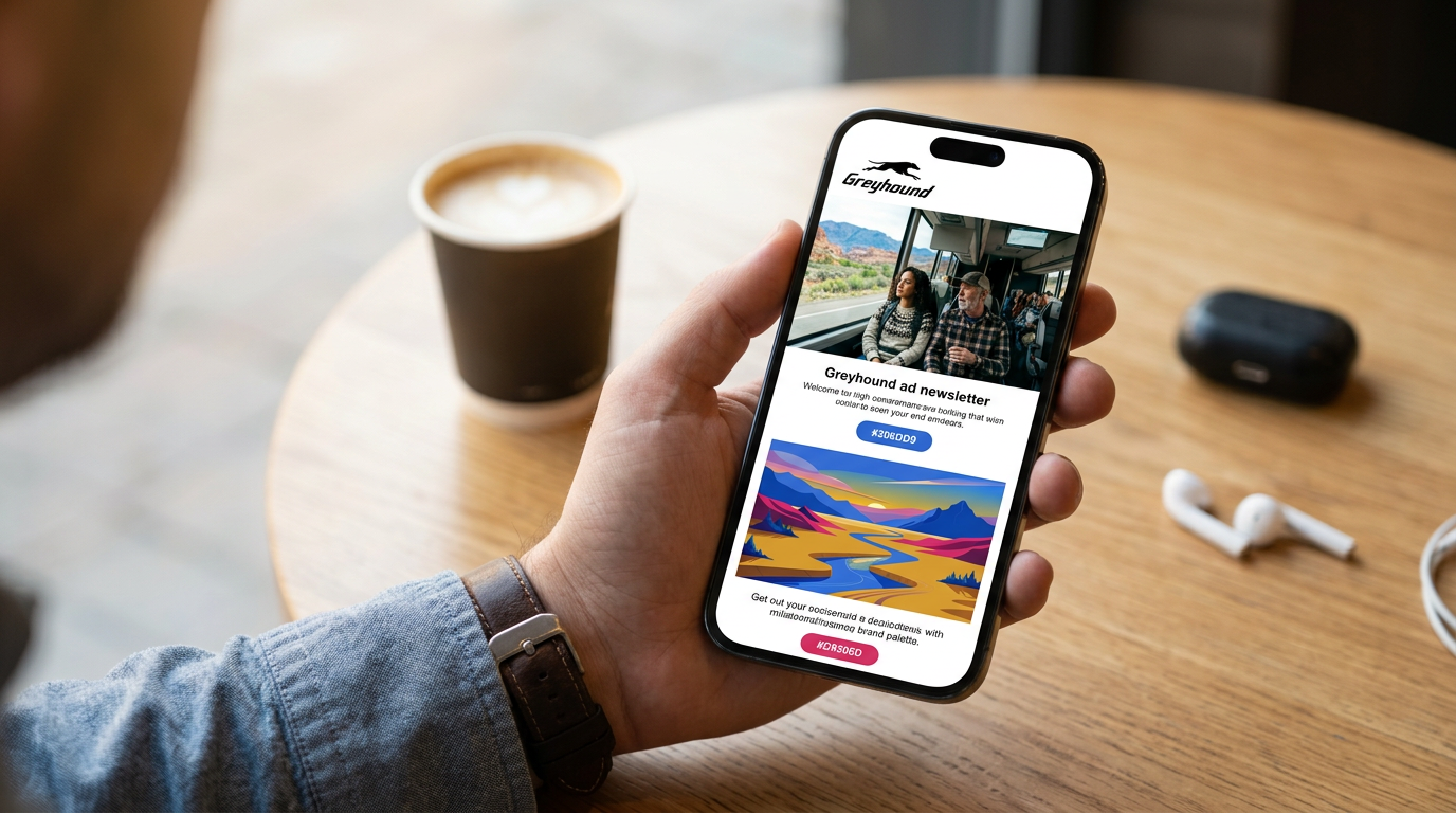 Email Newsletter mockup
