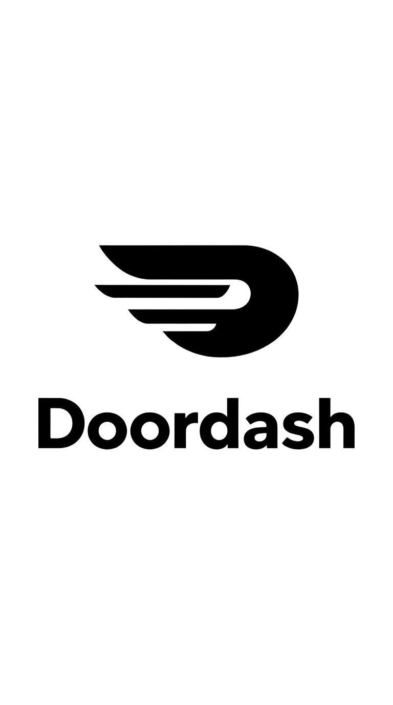 DoorDash logo - Vertical