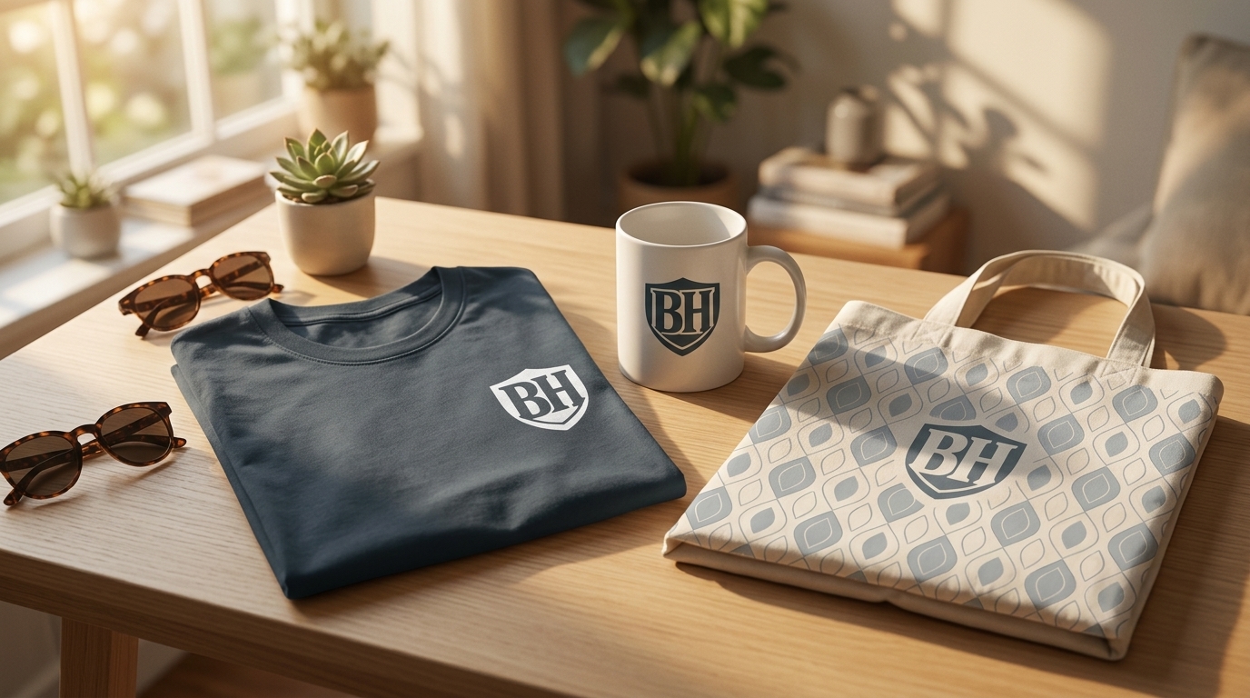 Branded Merchandise mockup