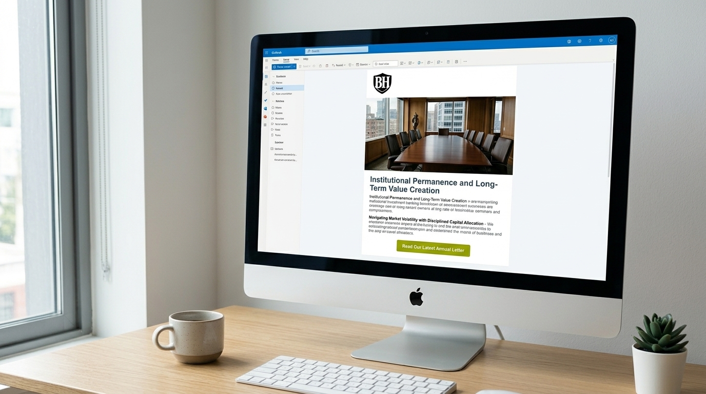 Email Newsletter mockup