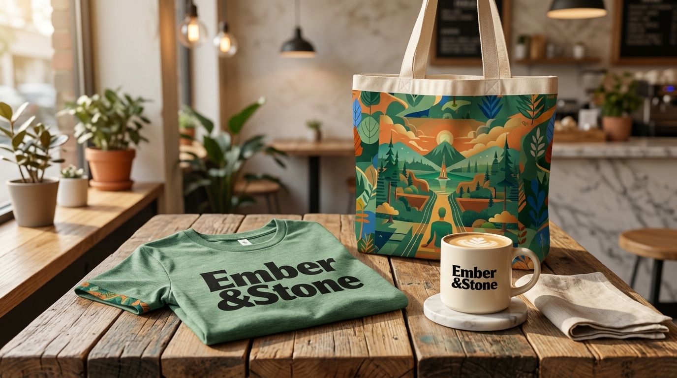 Branded Merchandise mockup