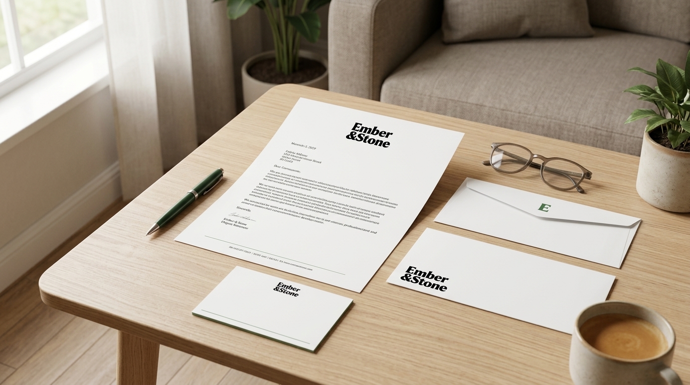 Business Stationery mockup