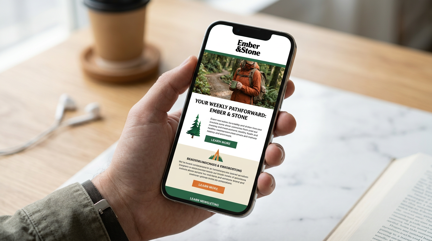 Ember & Stone — Email Newsletter